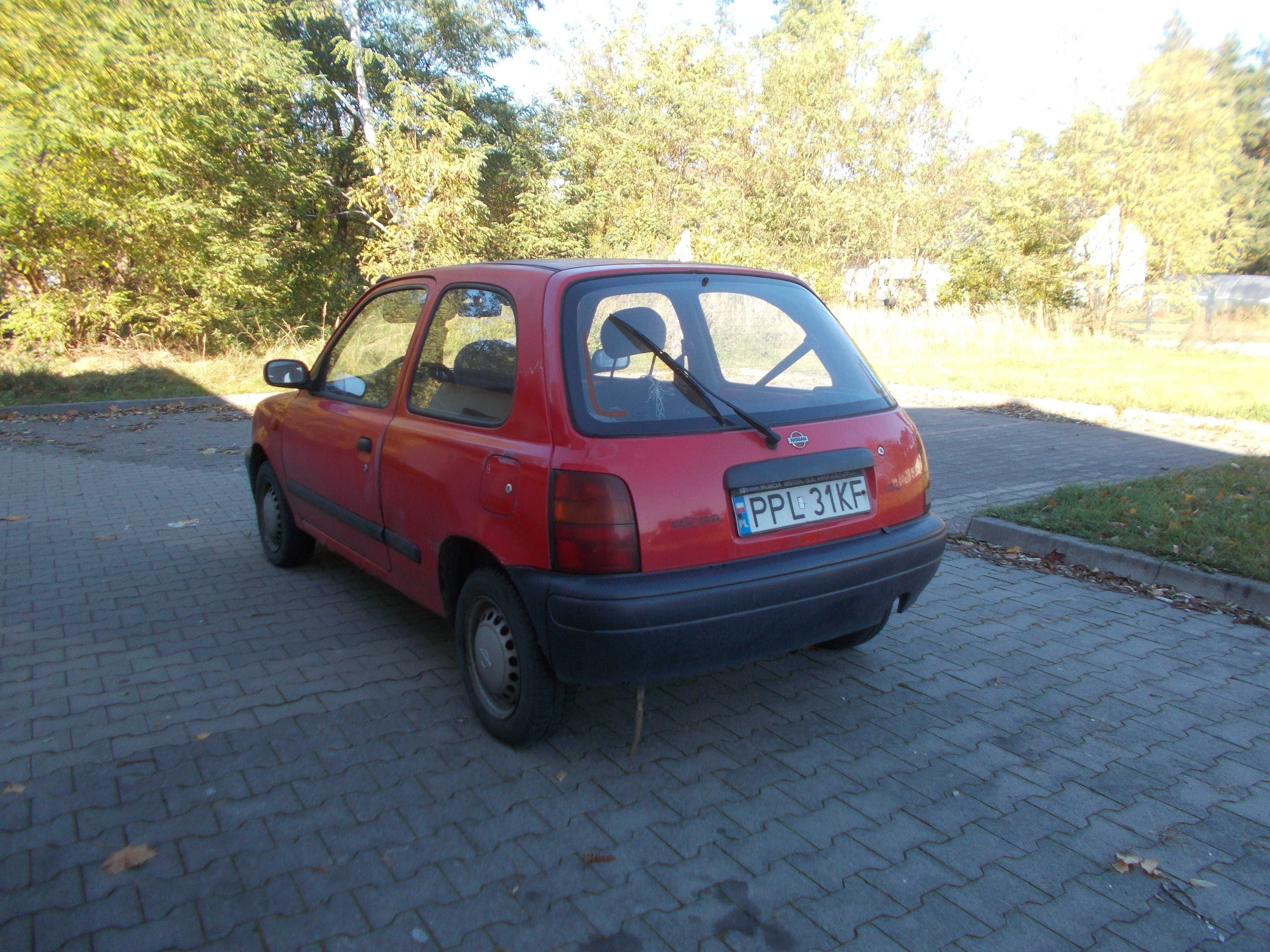 Klapa tylna bagażnika Nissan Micra