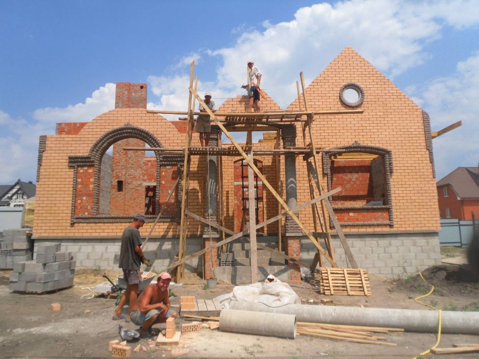 Кладка Кирпича Печи Барбекю  монтаж Песчаника Мрамор Гранит  Каменщик