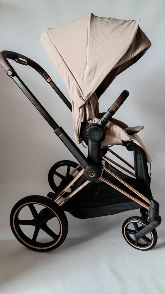 Cybex priam 4.0 cozy beige 2w1 wózek głęboko spacerowy