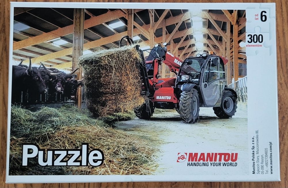 Puzzle Manitou 300 elementów jak nowe