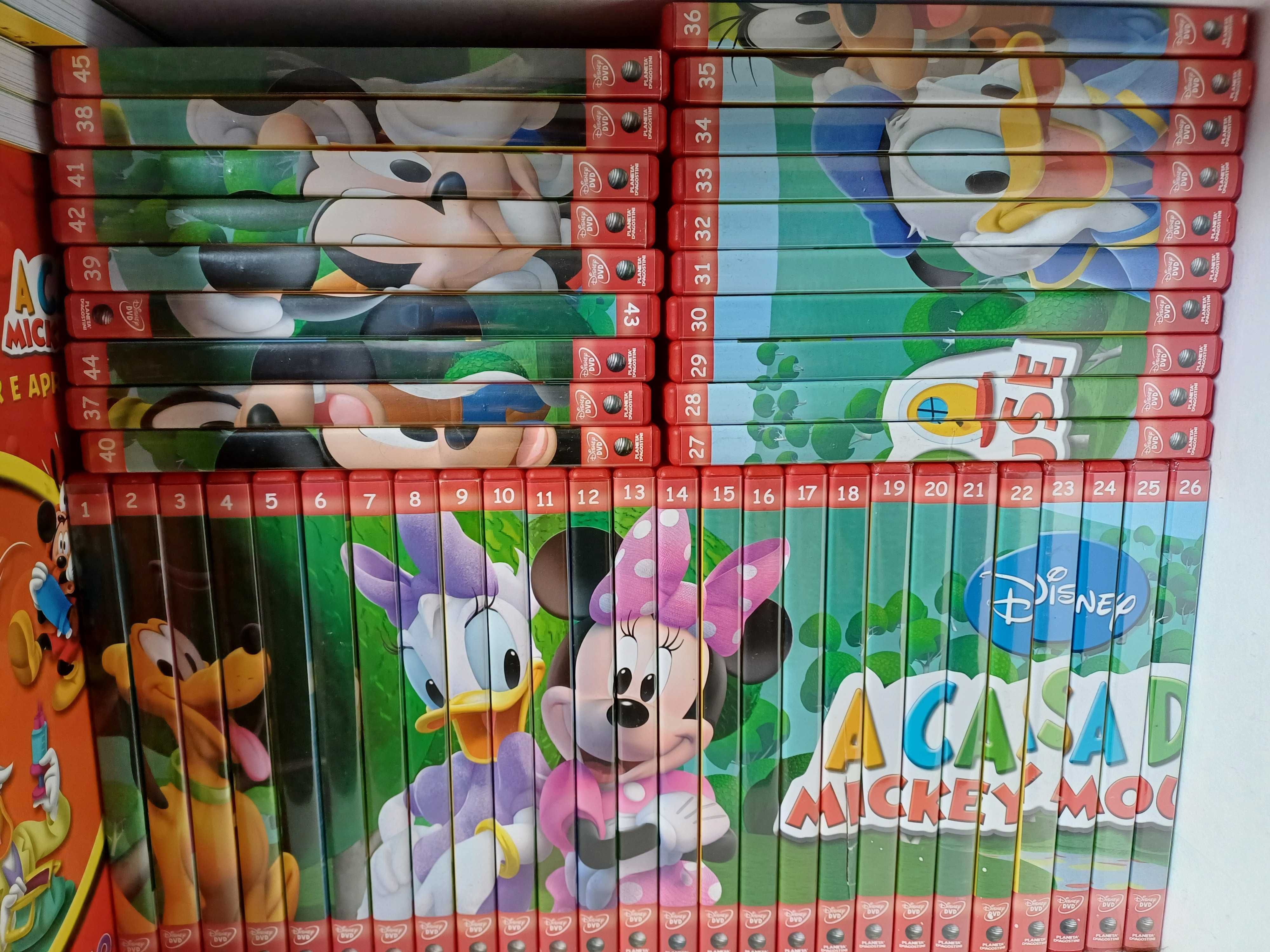 Coleção a casa do Mickey Mouse