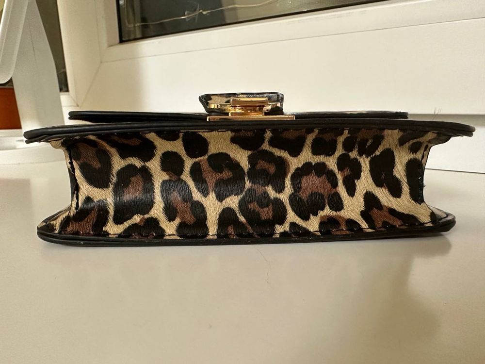 Жіноча сумочка клатч леопардова Італія