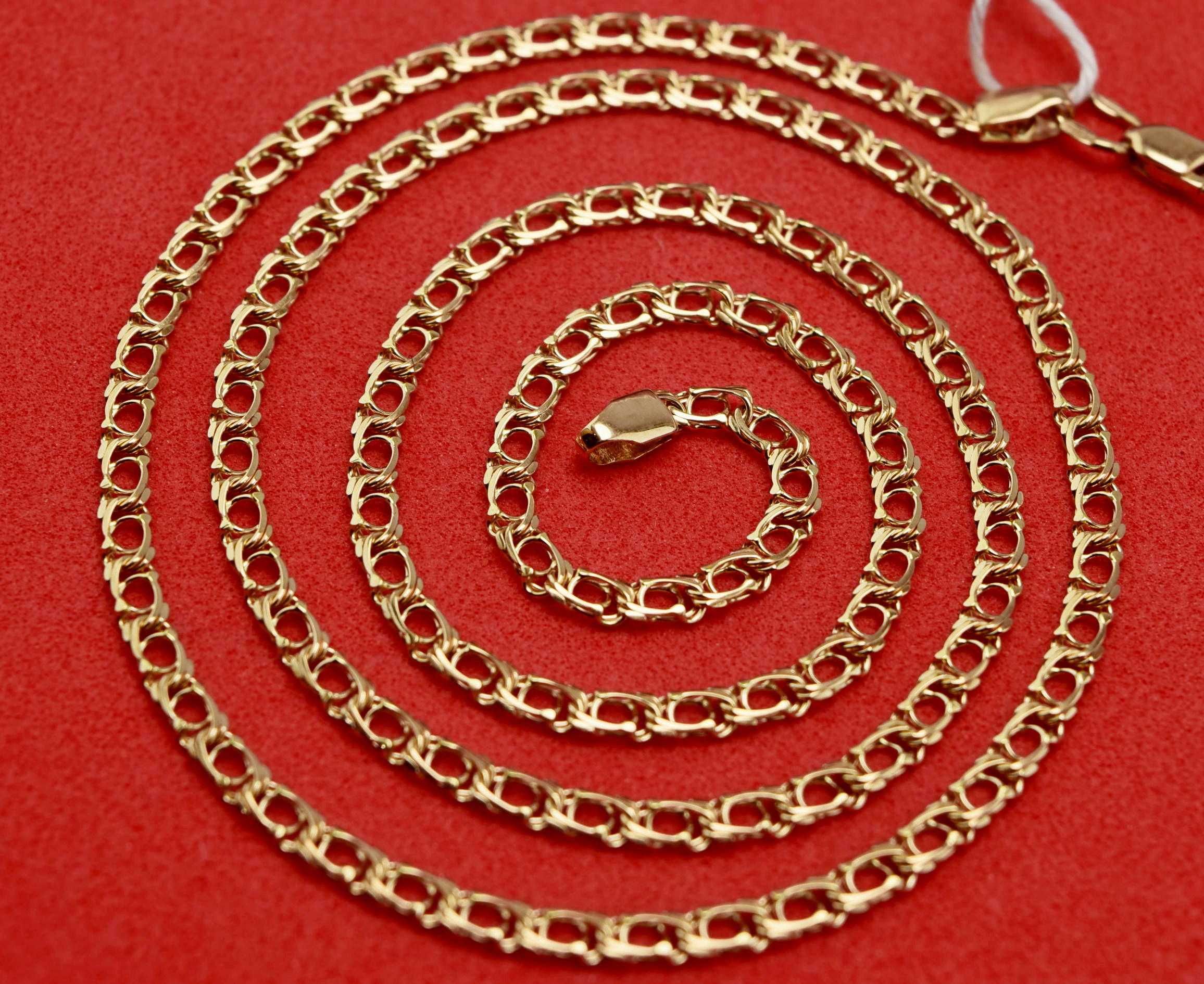 Золотая цепочка цепь Золотий ланцюг 6,55 гр, 50 см Золото 585