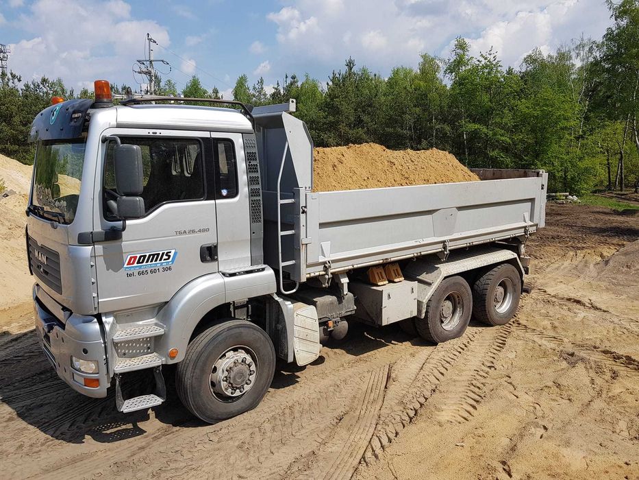 Usługa HDS transport wywrotka dźwig Usługi