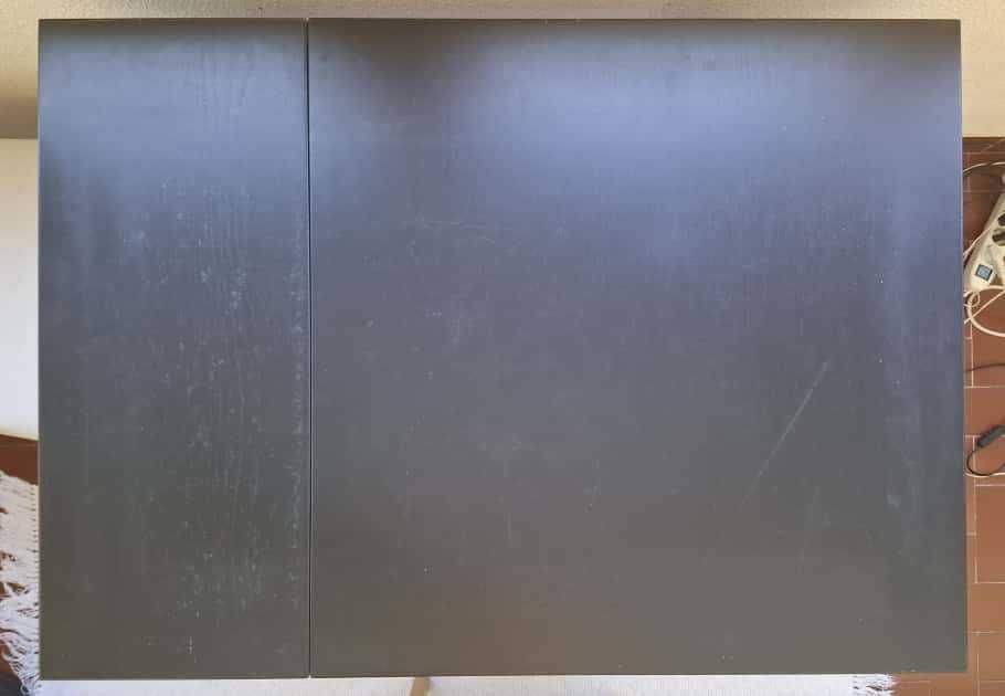 BLACK WEEK - NORDVIKEN - Mesa de abas rebatíveis, preto