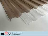 Poliwęglan Trapez / Trapezowy 0,9m x 2 m