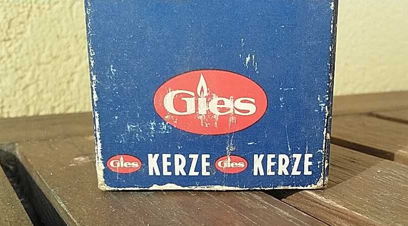 Vela antiga (garrafa de cerveja) anos 60