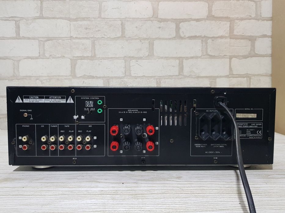 Стерео підсилювач/усилитель Kenwood KAF-3010R  2х100Вт б/у з Німеччини