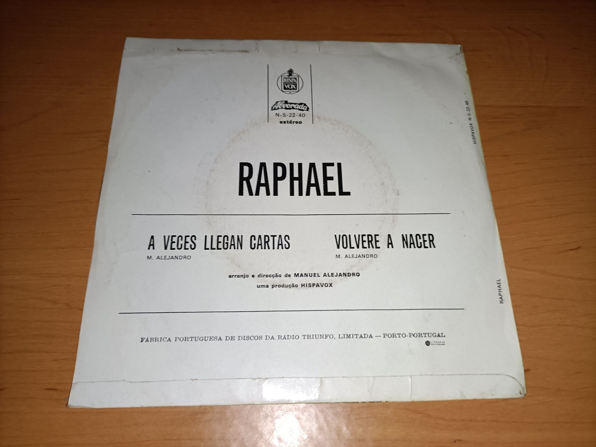 Raphael_Vinil 45RPM