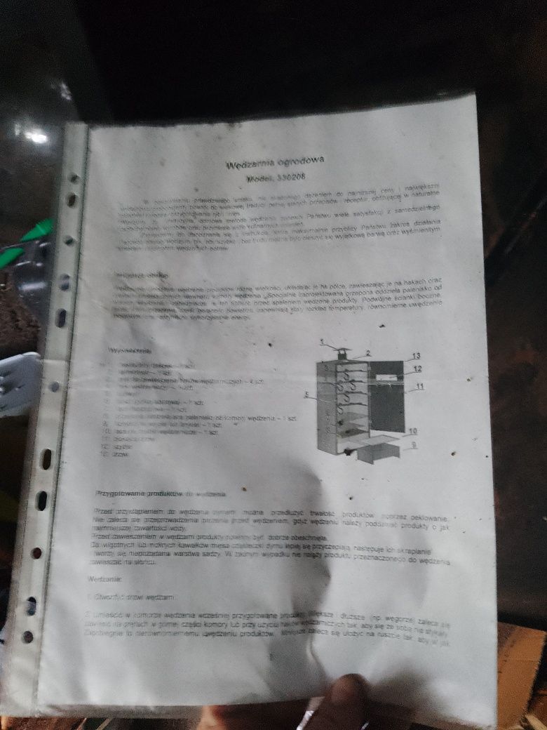 Sprzedam wedzarke ogrodowa Biowin  model330208