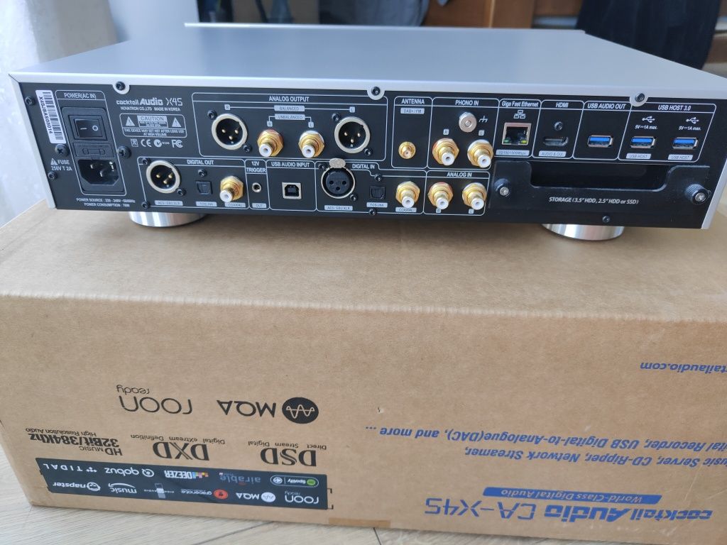 Odtwarzacz  sieciowy + CD Cocktail audio X45