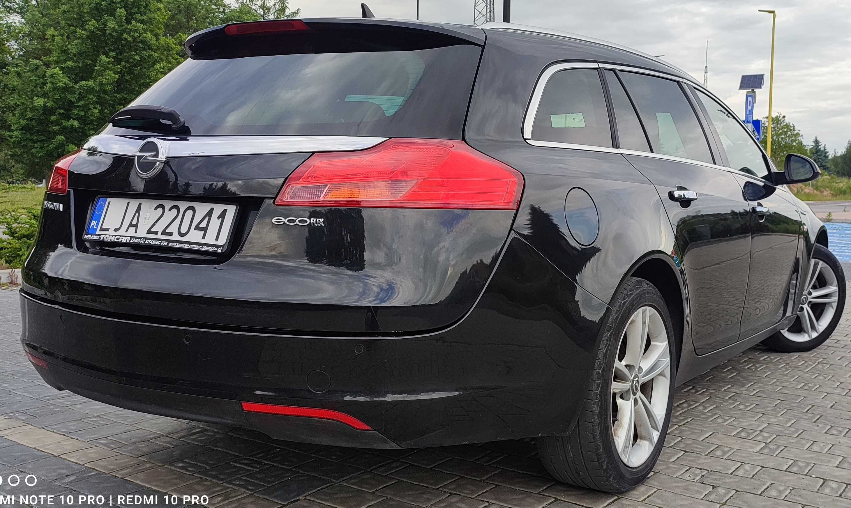 Opel Insignia Kombi CDTI Eco Flex  2.0 diesel, czarny 2011