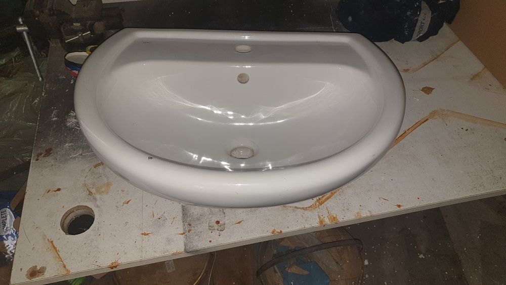 Zlew umywalka KOŁO bdb biały z mikrowadą