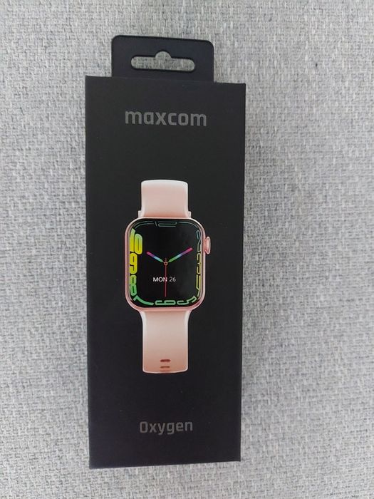 Zegarek Smartwatch Maxcom FW26 Oxygen  Różowy nowy