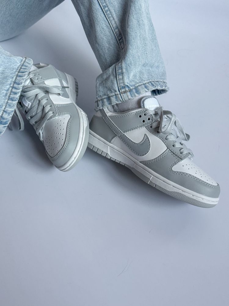 Nike dunk grey, сірі найк данк, 36-45р