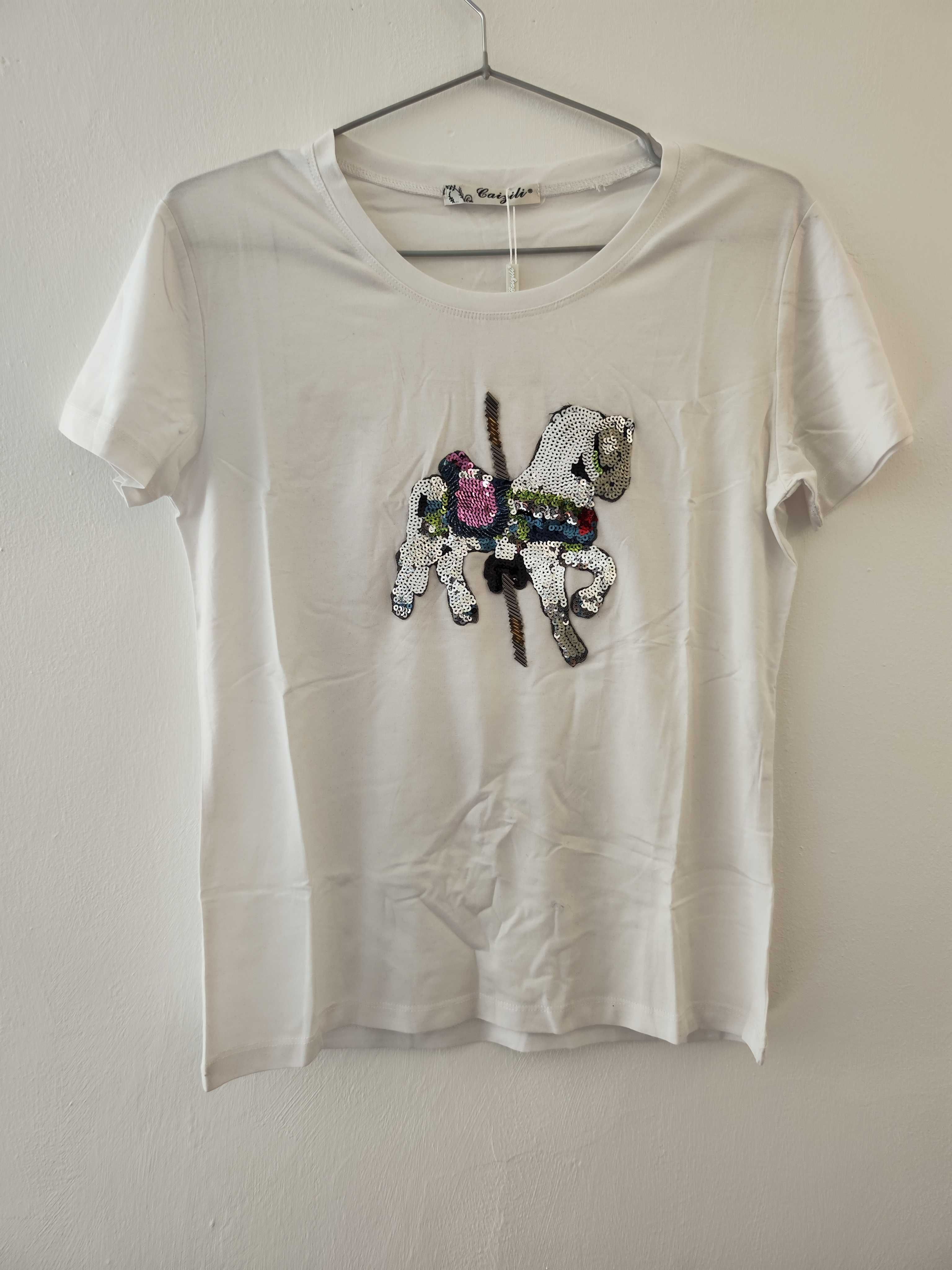 T-shirt Mulher, S/M, NOVO com etiqueta, 95% cotton