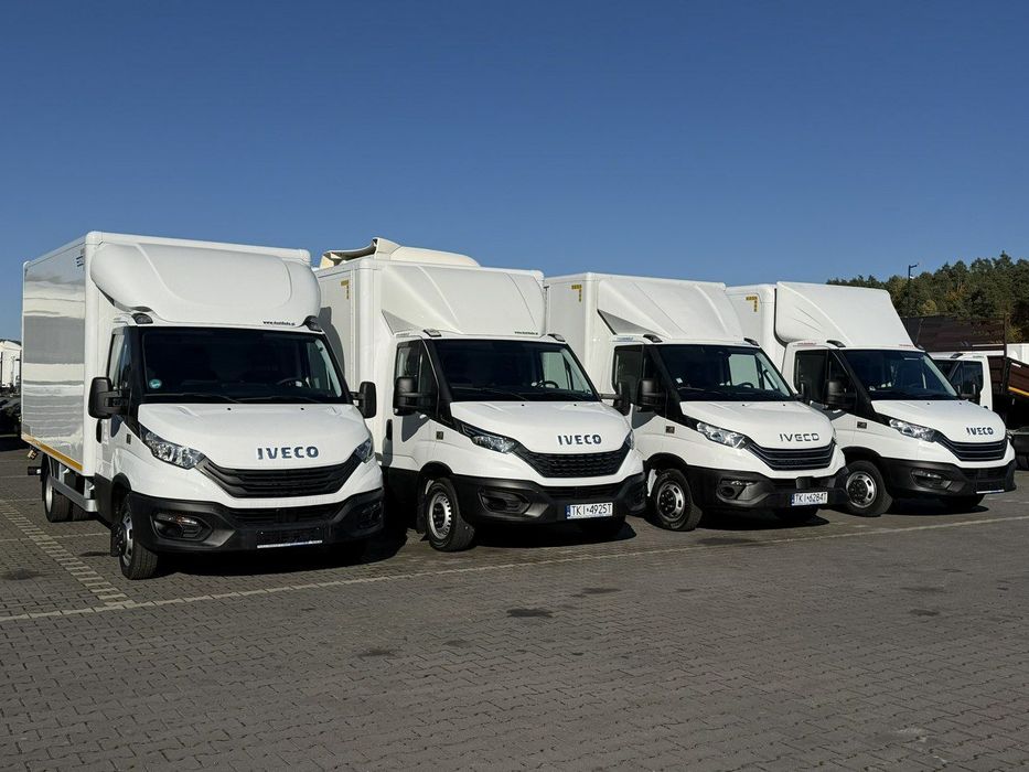 Iveco Daily 35C16 V  Kontener Winda Na Bliźniaku Bliźniacze (Master, Sprinter, Volkswagen)