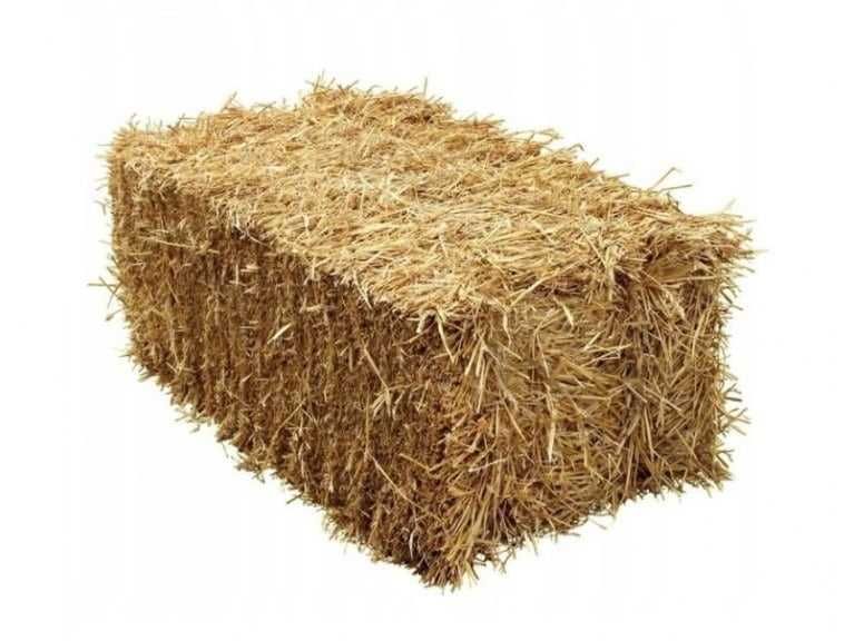 słoma żytnia i owsiana  w kostkach