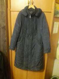 Теплое зимнее женское ПАЛЬТО - 56 размер /женская куртка/жіноче пальто