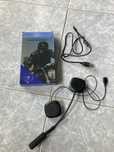 Intercom headset para capacete