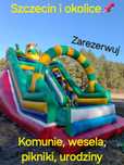 Wynajem dmuchańca na komunie, pikniki, urodziny