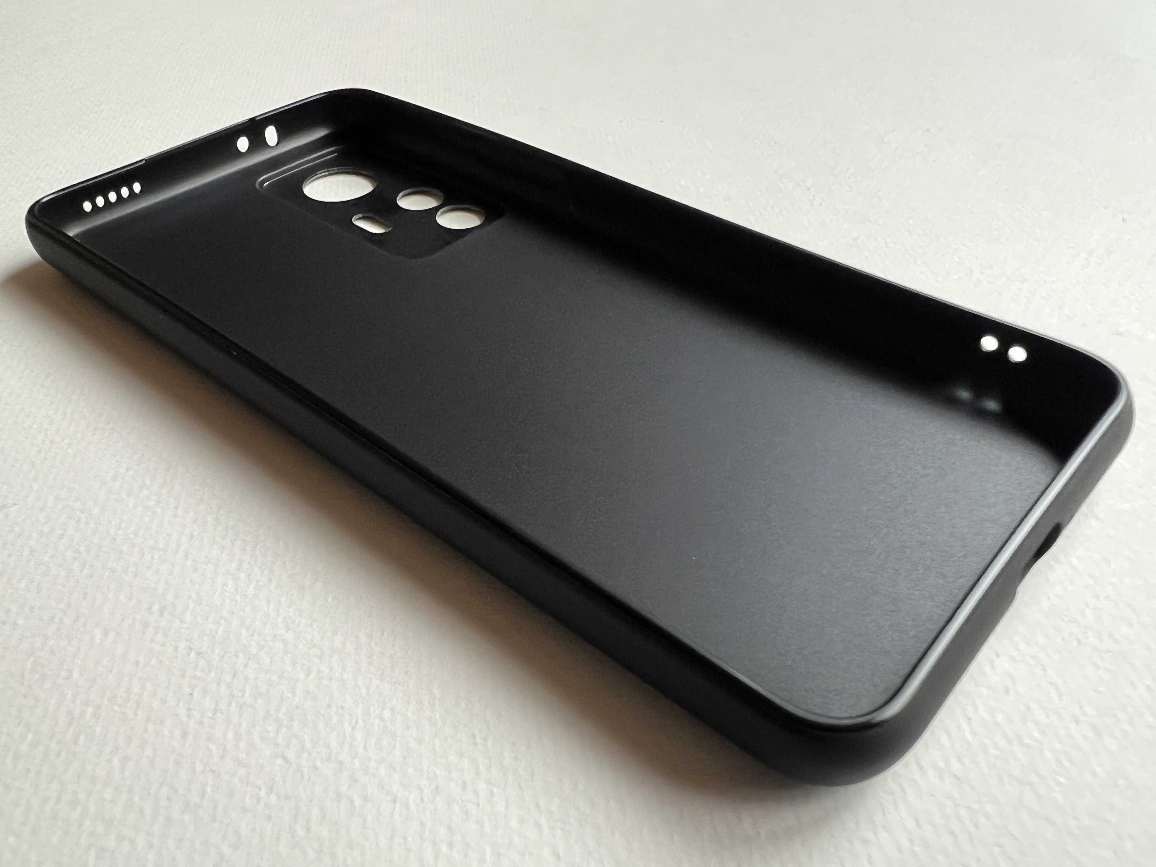 Xiaomi 12T, Xiaomi 12T Pro чохол чорний "Carbon" м'який пластик чехол