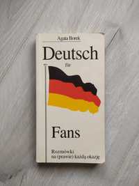Rozmówki niemieckie Deutsch fur Fans, Agata Borek