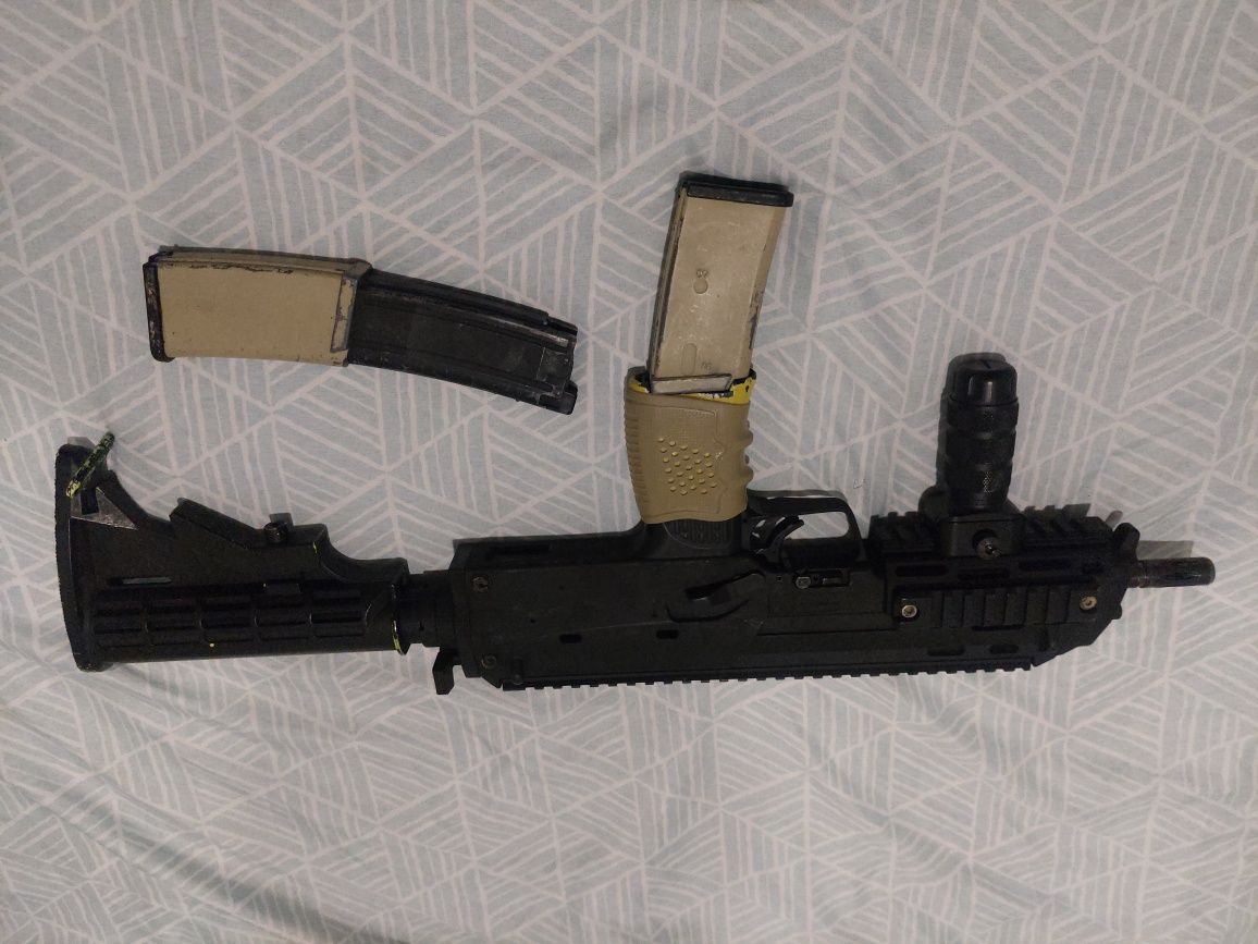 Airsoft Vfc mp7 gbb  v2 impecáveis, internos novos