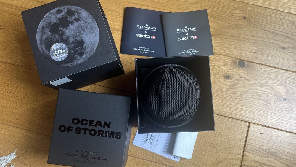 Наручний годинник Blancpain and Swatch Bioceramic