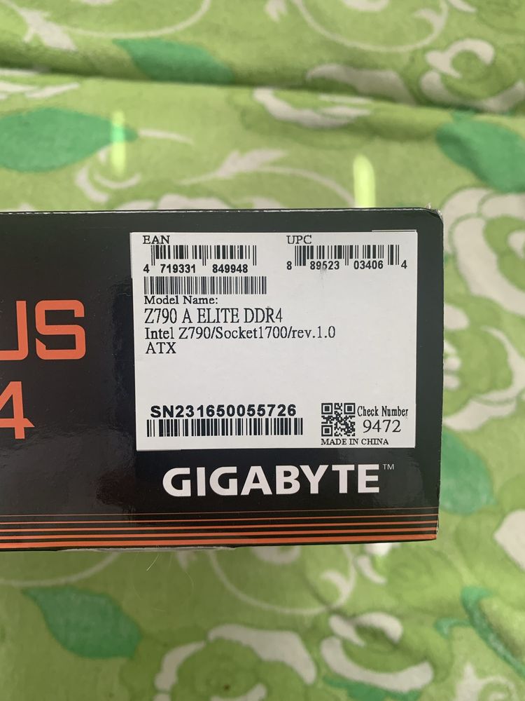 Płyta Glówna Gigabyte Z790 AORUS ELITE DDR4