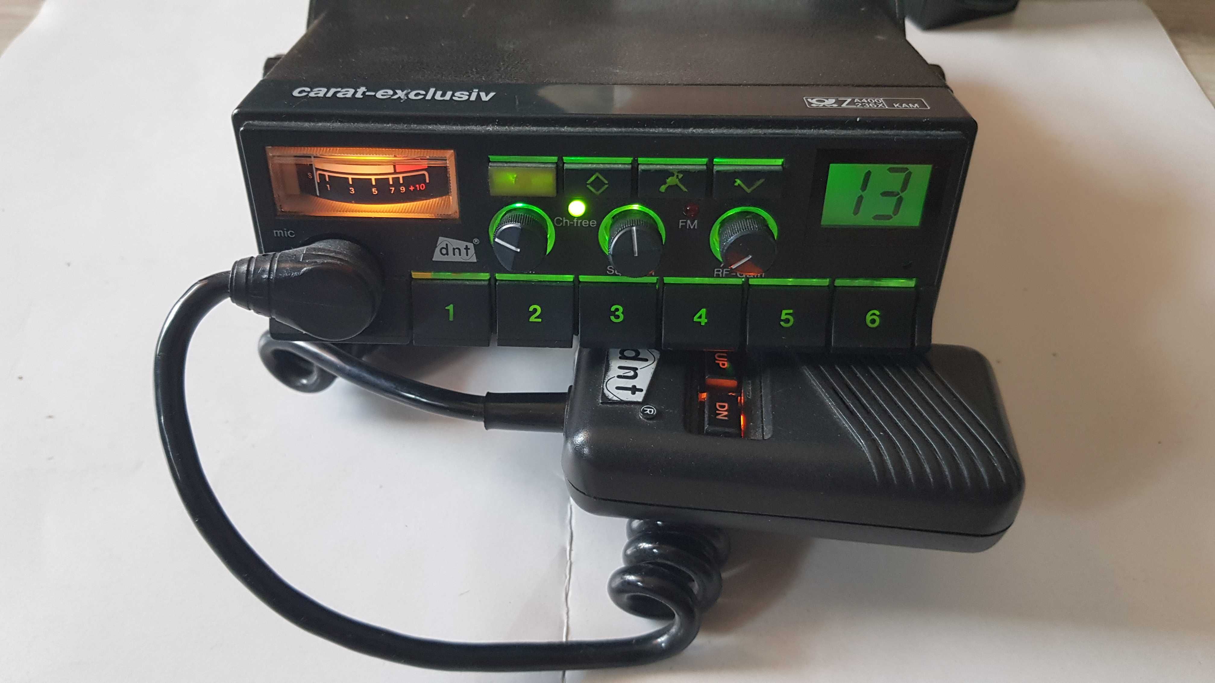 CB radio z mikrofonem DNT CARAT EXCLUSIV