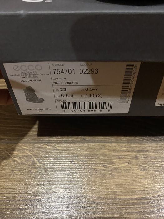 Ecco, ботінки зимові, чобітки