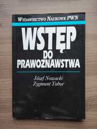 Książka Wstęp do prawoznawstwa, Nowacki, Tobor.