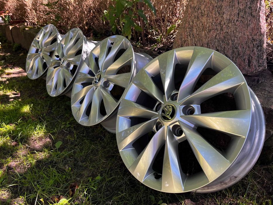 Alufelgi Skoda oryg. 5x112 16 cali Octavia Karoq Fabia Superb Yeti