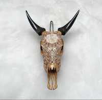 Crânio de Vaca Castanha - Bos Taurus 59cm-42cm-16 cm - Não CITIES