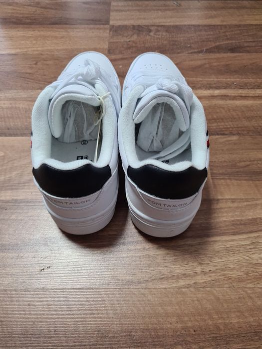 Tom Tailor sneakersy trampki damskie Białe rozmiar 39