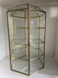 Vitrine em vidro duplo vintage