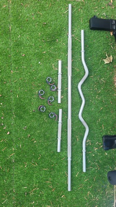 Material de musculação e ginásio