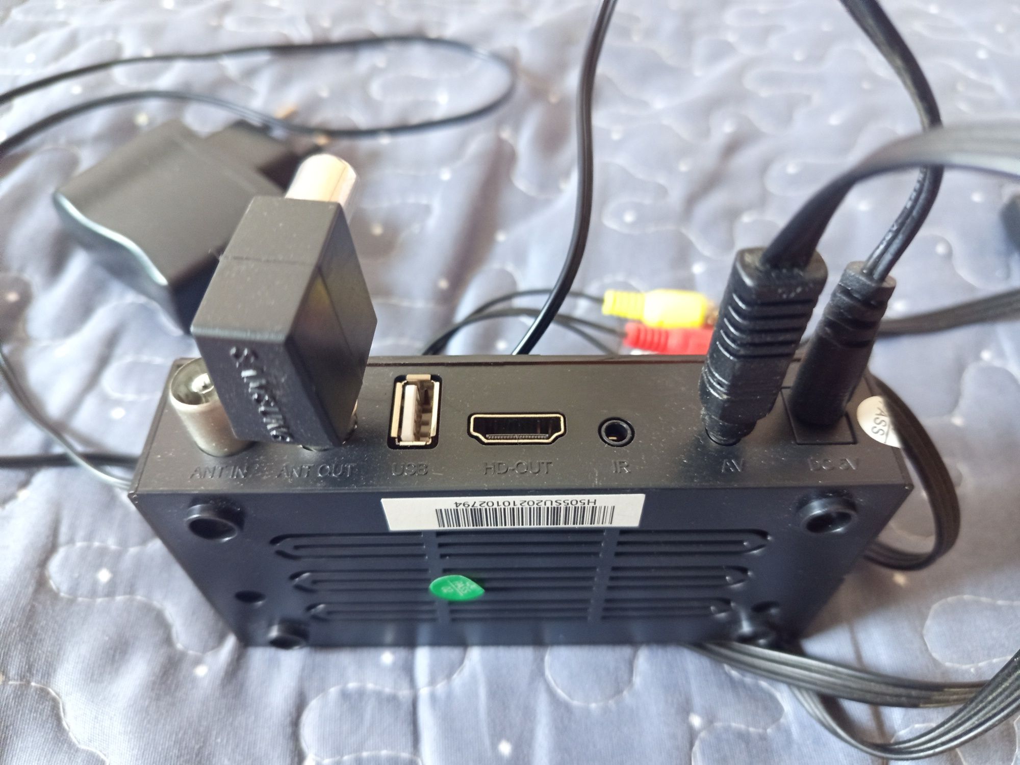 Приставка Т2 для цифрового телебачення SatcomT505HEVC