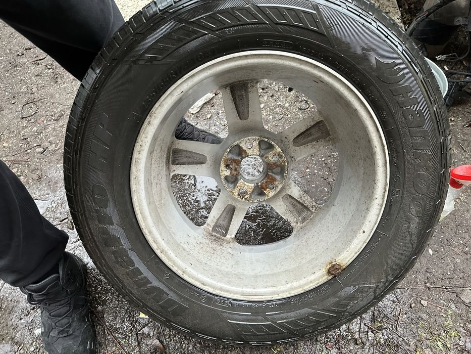 Запаска santa fe 2 r17 5*114.3 et41 sorento 235/65