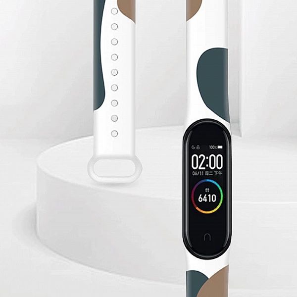 Strap Moro opaska do Xiaomi Mi Band 4 / Mi Band 3 silikonowy pasek bra