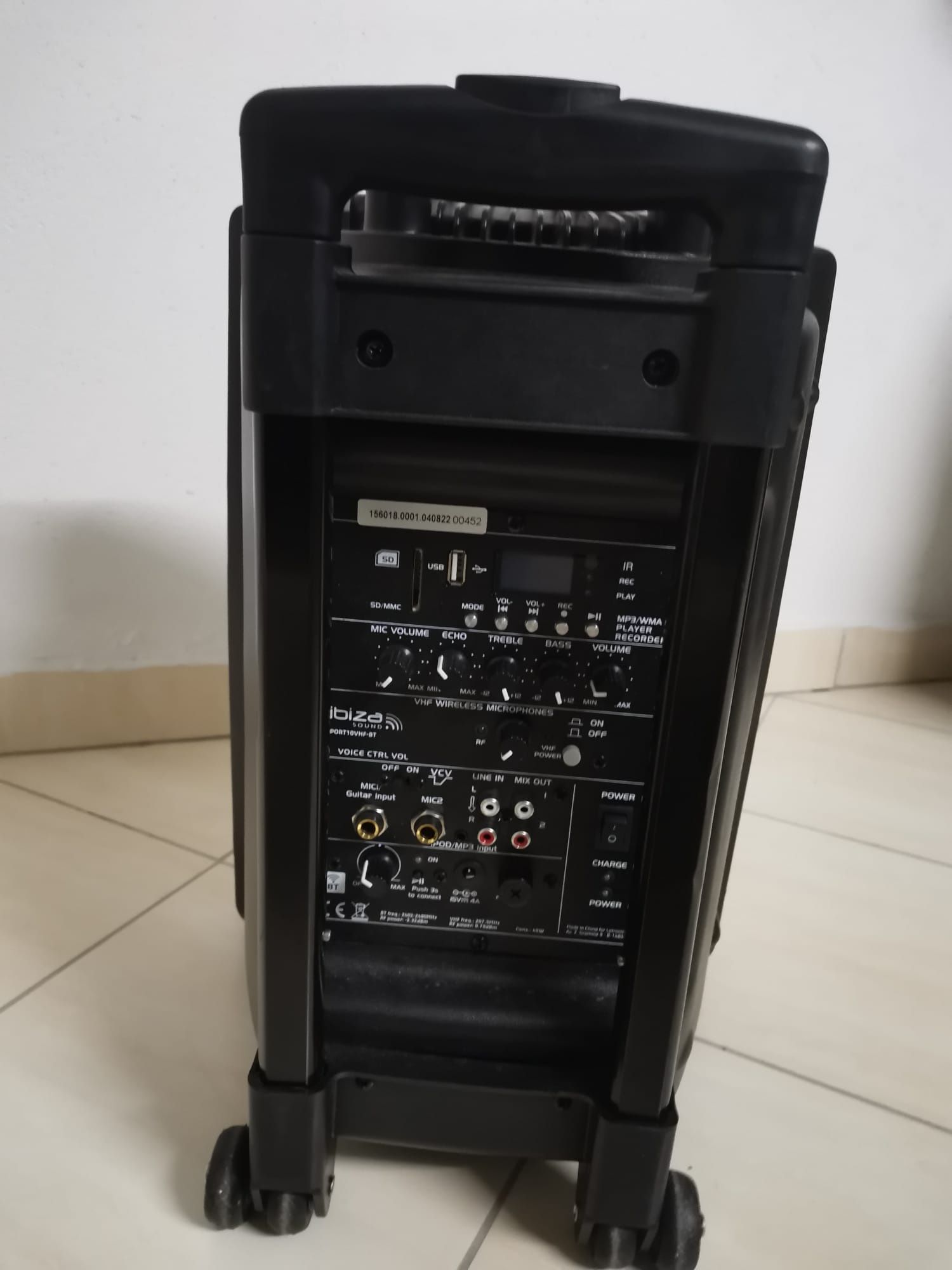 Aktywna kolumna Ibiza 450 watt port10 vhf bluetooth jak nowa okazja