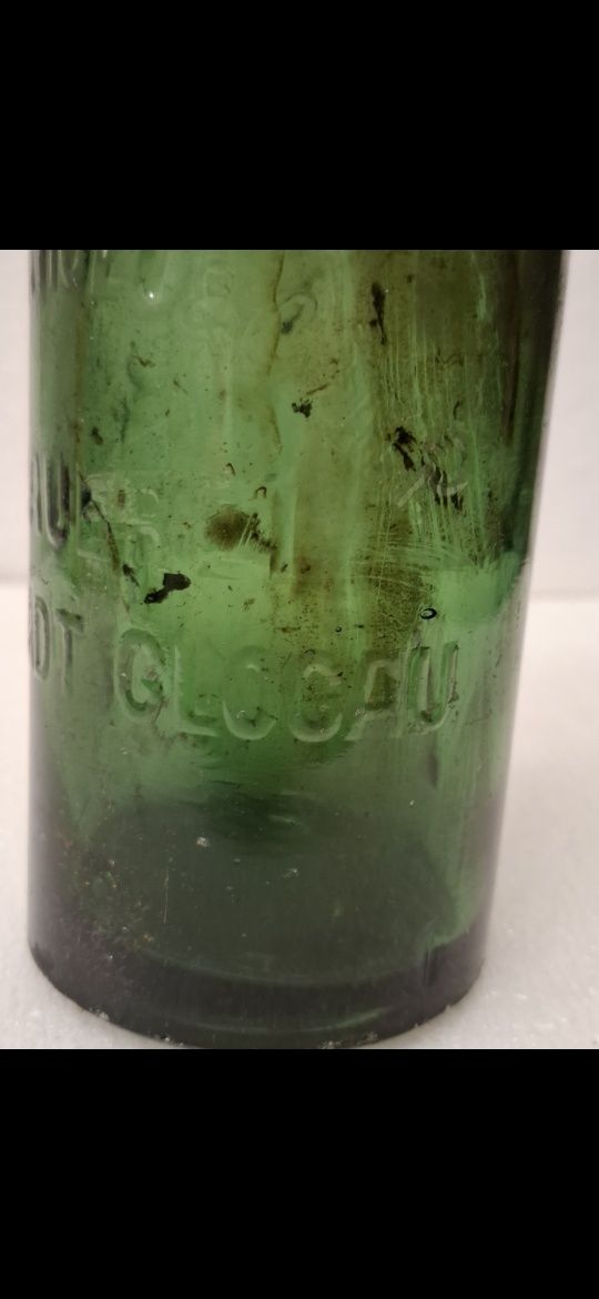 Glogau Głogów butelka z porcelanką llw.ś