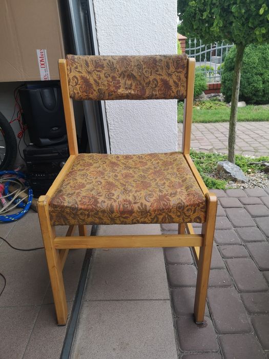 Stare krzesła PRL - 4szt, retro, vintage