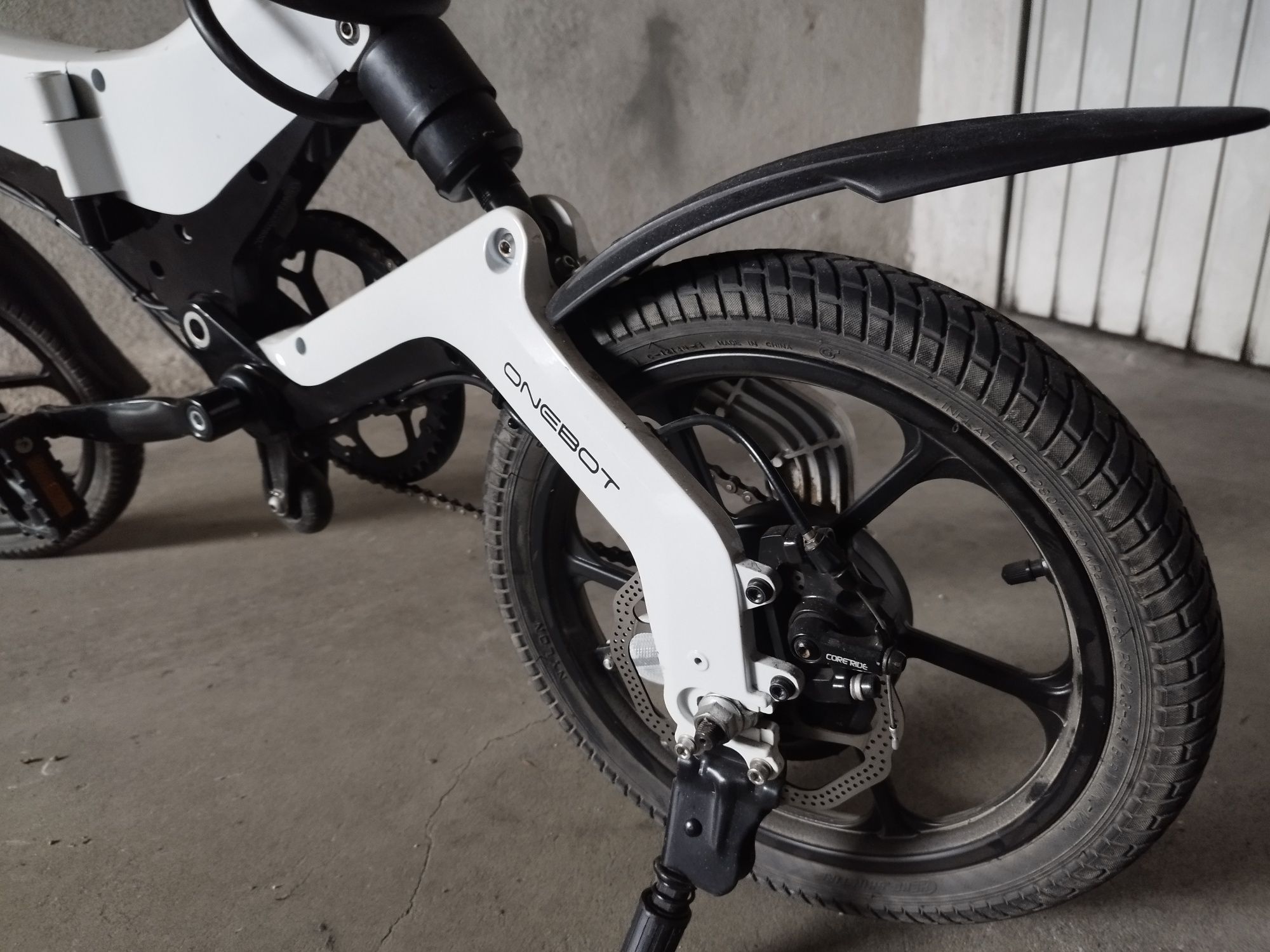 Bicicleta elétrica onebot s6 dobrável