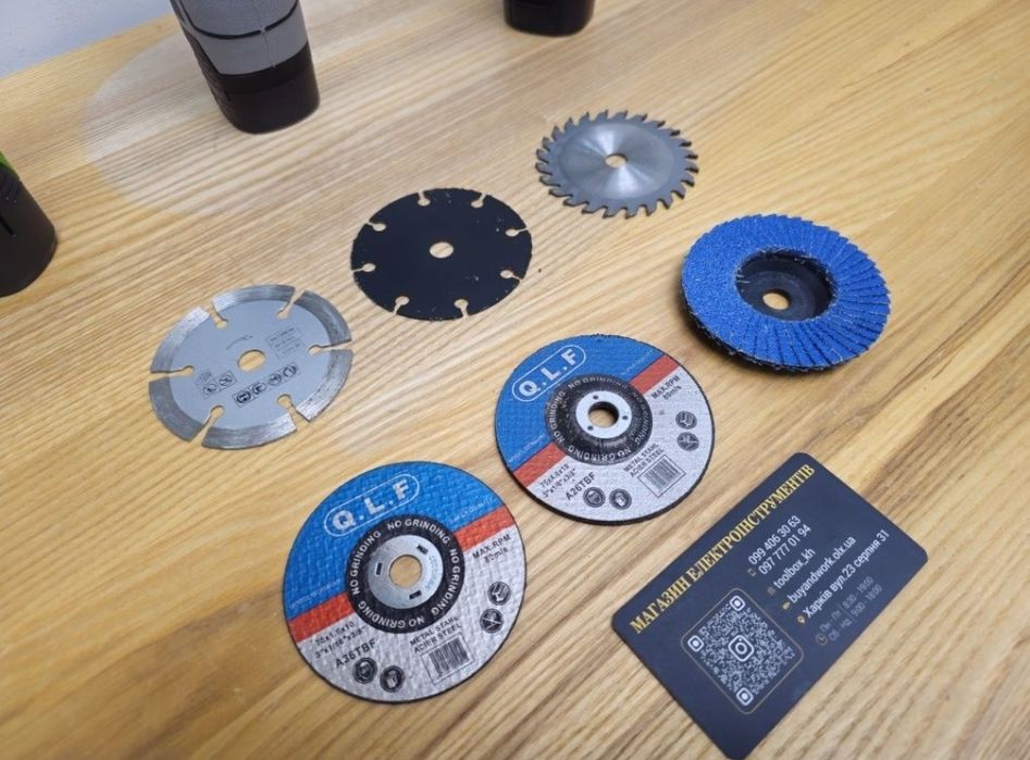 6шт Набор разных дисков 76мм На Мини Болгарку