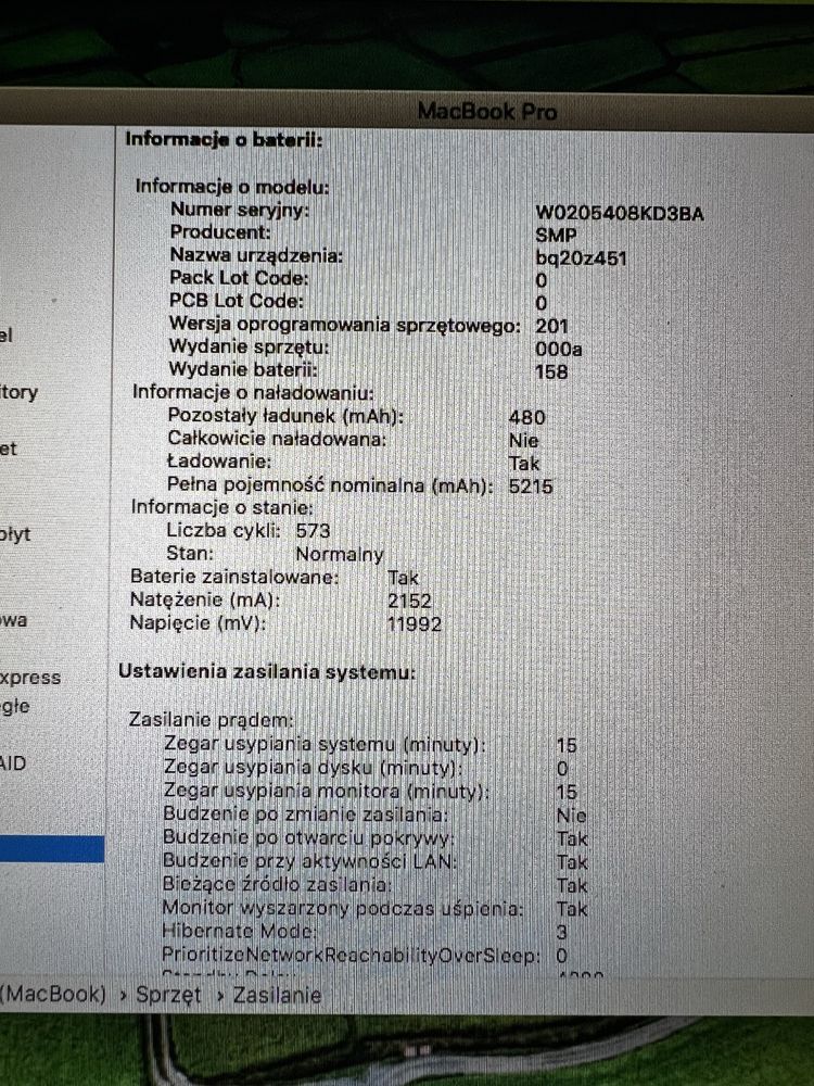 MacBook Pro 13” Late 2011 8Gb RAM