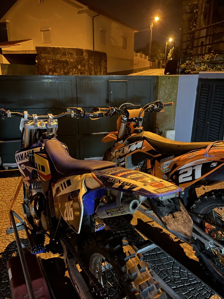 YZ 250 matriculada