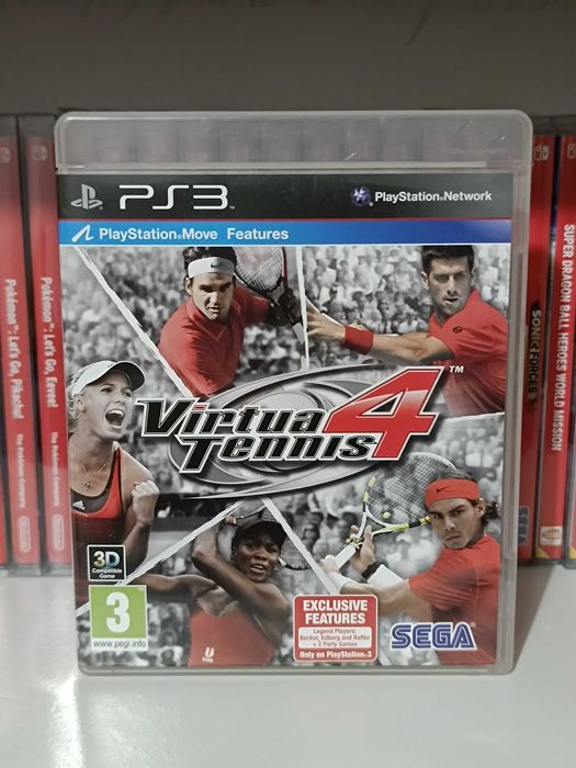 PS3 Jogos UFC 2009: Undisputed e Virtua Tennis 4