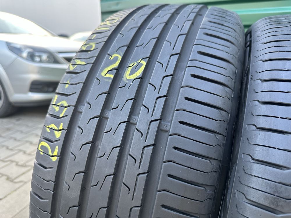 Літні шини 225/45R18 Continental EcoContact6 (2020рік) 6+мм 2/4шт